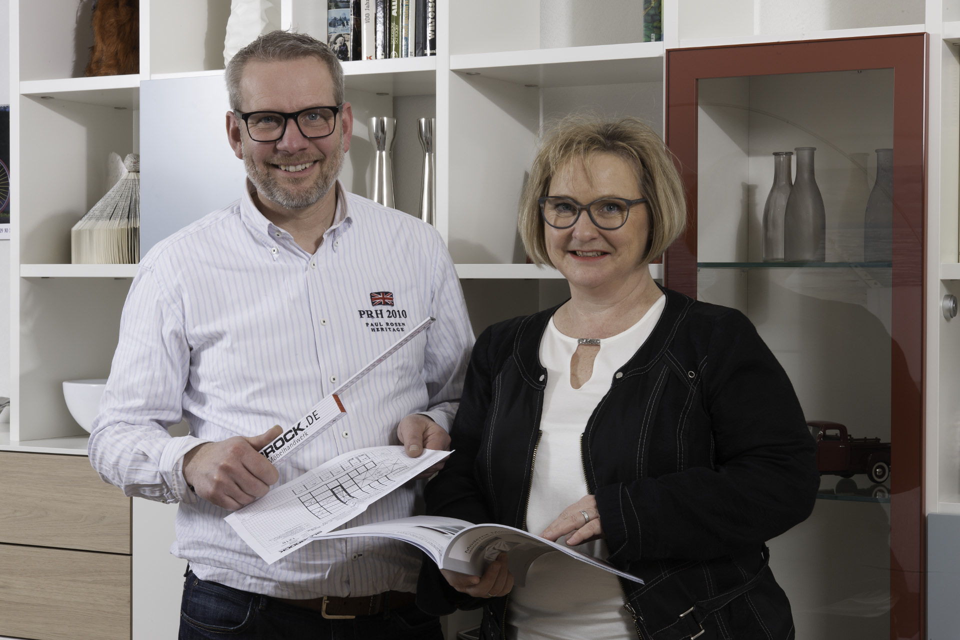 Herr und Frau Krahn von Raumaustattung Krahn